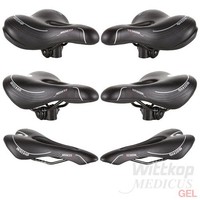 Fahrrad Gel Sattel Wittkop 3 Zonen Fahrradsattel Ergo City Trekking Mountain MTB