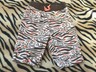 Jumping Beans White Brown Orange Animal Print Pants Clothes Baby Girls sz 18 mo