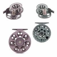 VISION VALU Fly Reel - Fliegenrolle - # 3/4 - GREEN - with FREE RIO Backing