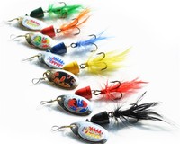 Spinner Set Angelköder Angelausrüstung Forelle Angeln  Kunstköder Angelzubehör