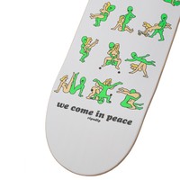 RIP N DIP SKATEDECK We come in Peace  8,5 X 31,75 inch Skateboard, Primitive,es