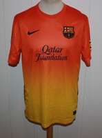 NIKE FC BARCELONA AUSWARTZ TRIKOT Gr Large 2012-2013