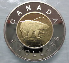 1996 Canada Toonie Proof Two Dollar Coin