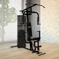 KRAFTSTATION FITNESSSTATION FITNESS GYM MULTIGYM SCHWARZ PROFI FITNESSGERÄT NEU