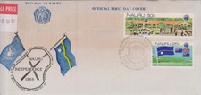 (Ica103) 1968 Nauru Fdc 2set independence