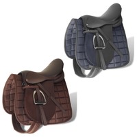 # Sattel Leder Reitsattel Satteldecke Sattelgurt Steigbügel Riemen Dressursattel
