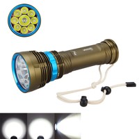 Neu 2016 CREE XML L2 18000Lm LED Taschenlampe Tauchlampe Diving Flashlight Torch