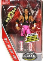 WWE Mattel Elite 43 Hart Foundation Bret The Hitman Hart Tag Title Neu und OVP