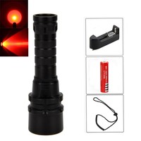  UV / Rot / Grün Light XPE LED Unterwasser 100M Diving Flashlight Hauptlampen