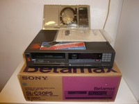 Sony SL-C30PS Betamax Recorder, OVP&NEU, generalüberholt, RARITÄT, 2J. Garantie