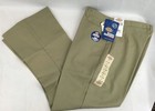 New Dickies Girls Khaki Pants Flare Leg Flat Front Sz 16 1/2 NWT 71005KH School 