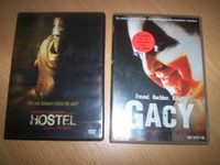 2 DVD´s Gacy + Hostel Horror