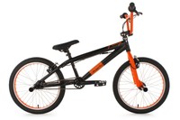 20" BMX BIKE FREESTYLE FAHRRAD RAD SURGE BLACK/ORANGE KS CYCLING 534B