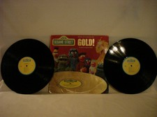 SESAME STREET GOLD THE BEST OF SESAME STREET 33RPM 2 LP ALBUM #CTW79001 1977