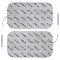12x7cm GROSSE Elektroden BauchTaille Rücken für TENS EMS Reizstrom Gerät Pads