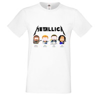 HERREN/MEN T-SHIRT, METALLICA 3 HEAVY METAL FUN TEE