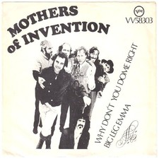 Holy Grail '67 Mothers Of Invention Norwegian Psych/Garage Frank Zappa 45 Ex/Ex+