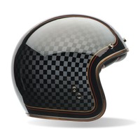 BELL Custom 500 Special Edition RSD Check It Open Face Helmet - Black