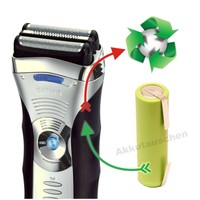 Akkuwechsel Akkutausch für alle Braun Rasierer der Series3 - sämtliche Modelle !