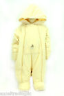 JACADI Unisex Sensas Vanilla Yellow Snowsuit Set Age: 3 Months NWT $84