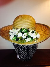 Ladies Civil War Reenactment Hat - vintage