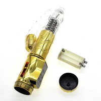 Damen Elektrische Viele Geschwindigkeit Massagegeräte Doppelt Rotation Vibrator 