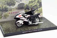 Batman Classic TV Series Batcycle weiß / schwarz 1:43 Altaya