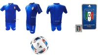 Trikot Italien Europäer 2016 Offizielle Blau National Ball Jersey