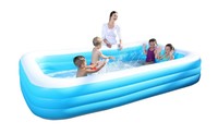 BESTWAY 54009 Planschbecken 305 * 183 * 56 cm Family Pool Deluxe Blue NEU & OVP