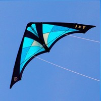 Elliot Sport-Lenkdrachen Jet, blau, 200x79 cm, ready to fly (rtf), neu