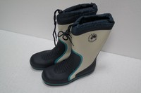 Gummistiefel | Größe 38 | weiß-blau