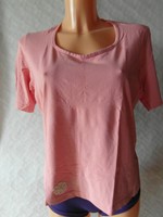 303# TCM Shirt Stretchshirt Stretch Kurzarmshirt Kurzarm Rosa Gr. 42 44