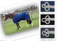 NEU!!! Abschwitzdecke mit Latz, Paradedecke, Sponsorendecke Fleece Ornament QHP