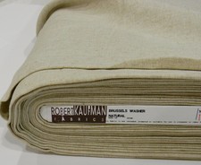 Robert Kaufman Brussels Washer Linen Rayon Natural Fabric
