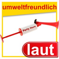 Stadion Fanfare Tröte Hupe Druckluftfanfare Signalhorn Air Horn Handpumpe Tröte