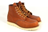 Red Wing Shoes 875, Moc Toe Boots, Oro Legacy, Braun, Leder, Neu