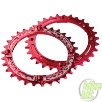 Race Face Narrow Wide Kettenblatt rot 30 32 34 36 / 9-/10-/11-fach 104 mm Single
