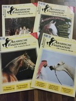 Arabische Faszination * 4 Ausgaben 1996 * Araber Zucht Hengste Stuten * FOTOS