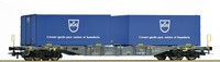 Roco 67443 Containerwagen SBB cargo VZUG Auf Wunsch Achstausch f. Märklin gratis