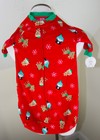 Carters Child of Mine Baby Infant 0-9 M NWT Sleep sack Sleepbag Red Christmas