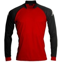 schwarz-rotes Longsleeve/ Fussballtrikot in XXL / neu