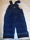 Roots Classic Unisex Denim Painter Overalls for Toddlers Avail in Size Sm, 2, 3