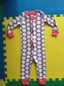 Hanna Andersson Girls Pajamas Purple Pink White Polka Dot Sz. 80 18-24M Organic