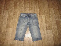 S.OLIVER Capri Jeans / Bermuda Blau Gr.36 **w.NEU**