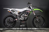 Kawasaki Full Plastics and Josh Hansen Graphics KXF KX 125 250 450 1995-present