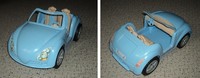BARBIE Auto / Cabrio blau !
