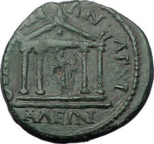 GORDIAN III TRANQUILLINA 238AD Anchialus Thrace Apollo Temple Roman Coin i55481