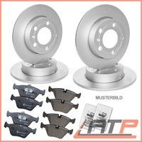 BREMSSCHEIBEN + BREMSBELÄGE BREMSKLÖTZE VORNE + HINTEN OPEL ASTRA G