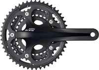 SHIMANO 105 FC-5703 Kurbelgarnitur 3x10-fach 170mm schwarz FC5703 170 mm/schwarz