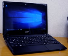 Acer Travelmate B113 11.6" Glossy Screen Laptop, Windows 10, 320GB,WiFi, DuoCore